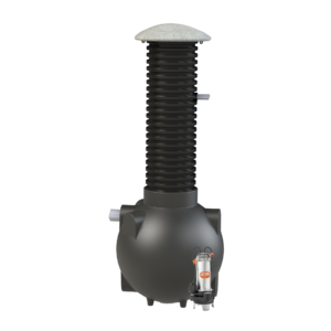 3626399 IISI Pumpbrunn 350L för avloppsvatten med backventil, 40mm
