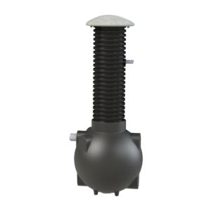 3626419NOS12 IISI Pumpbrunn 350L för sedimenterade- och BDT-vatten, 40mm